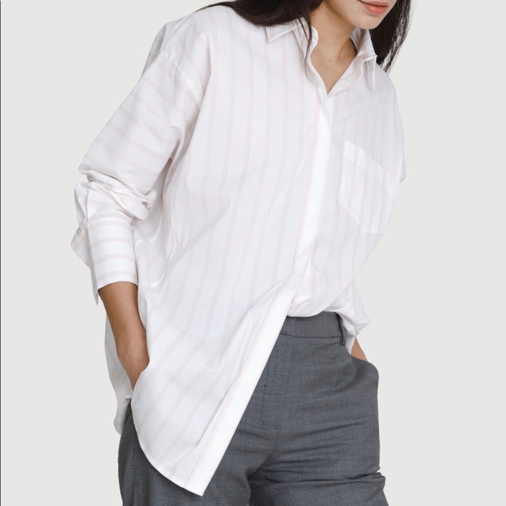 Kit and Ace - Boyfriend Fit Blouse